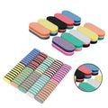 Professional Double Sided Small Cheap Nail Files Custom Logo Nail Buffer Mini Colorful Sponge Cute Nail Files