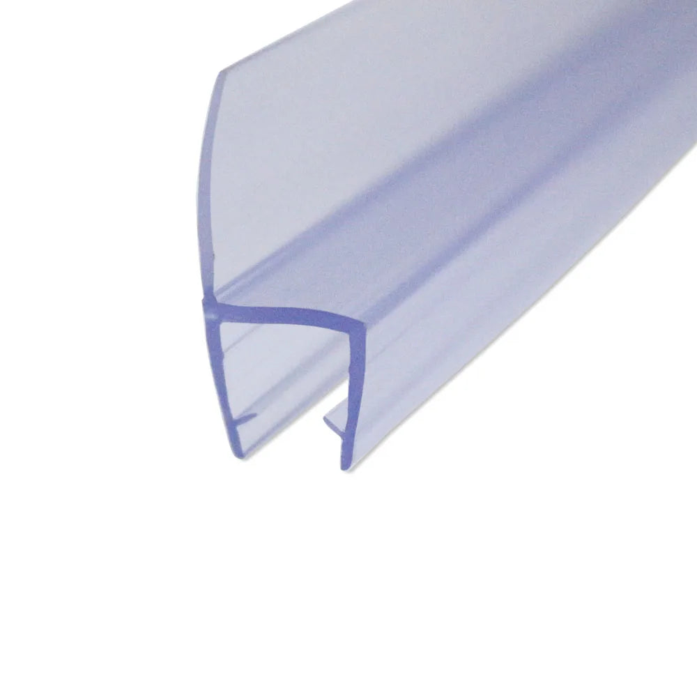 Hot Sale Bathroom Products PVC Plastic Shower Room Sealing Clear Blue for Glass Door Waterproof Bathroom Seal Strip