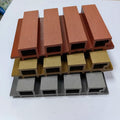 Outdoor Fluted Wpc Wall Panel Exterior Cladding Plastic Composite Wall Board