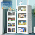 Large Capacity Transparent PP Foldable Plastic Storage Box Wardrobe Car Trunk Storage Cabinet with Convenient Folding Design