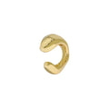VIANRLA 925 Sterling Silver Jewelry Minimalist Zircon Earrings 18k Gold Plated Ear Cuff for Women Free Laser Logo Wholesale