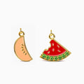 WATERPROOF DIY Food Fruit Charms Women Chokers Making Accessories Crystal Melon Cherry Strawberry Charms for Necklace Making