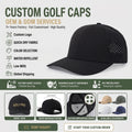 Men's Women's Six-Panel Laser Perforated Quick-Dry Duckbill Baseball Cap Cross-Border Breathable Design Printed Logo Polyester