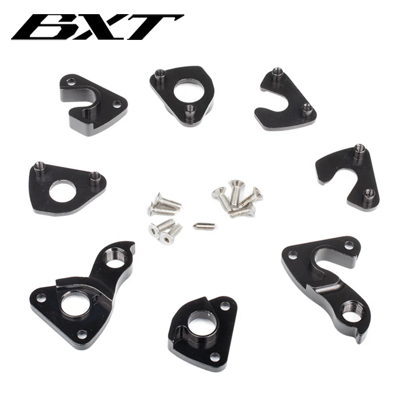 Cycling Rear Derailleur Hanger 135x9mm142x12mm Hook with Axle Thru Mountain Bike MTB Frame Lug Screws Alloy Bicycle Parts