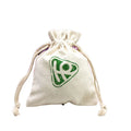 Wholesale Eco-friendly Screen Printed Drawstring Cotton Canvas Bags for Cosmetic Gift Jewelry Packaging Custom Color