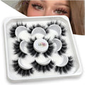 Factory Price 5 Pairs Wholesale Vendor Fur 3D Strip Eyelashes Wispy Soft Handmade Custom Logo 3D Silk Fiber Eyelashes