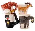 Coffee Mug Tea Water Cups Customized Mugs Creative Tumblers 3D Animal Design Ceramic Eco-Friendly 400ml Microwave Presents