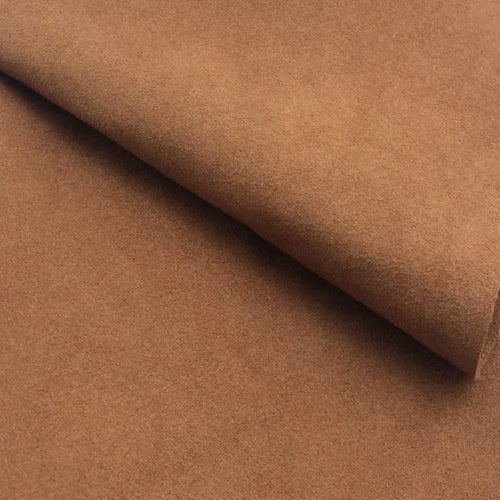 0.6mm Waterproof Nonwoven Synthetic Microfiber Suede Leather for Shoes Furniture Bags & Golf