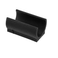 25pcs Plastic U-Shape Chair Foot Floor Glides Single Prong Cover for Furniture Single Prong Cover for Pads Pads Pads Furniture