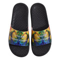 Custom LOGO Unisex Black Slippers Factory Customize New Designed Classic Beach Slider Sandals Anti-Slip Platform Casual Outdoor