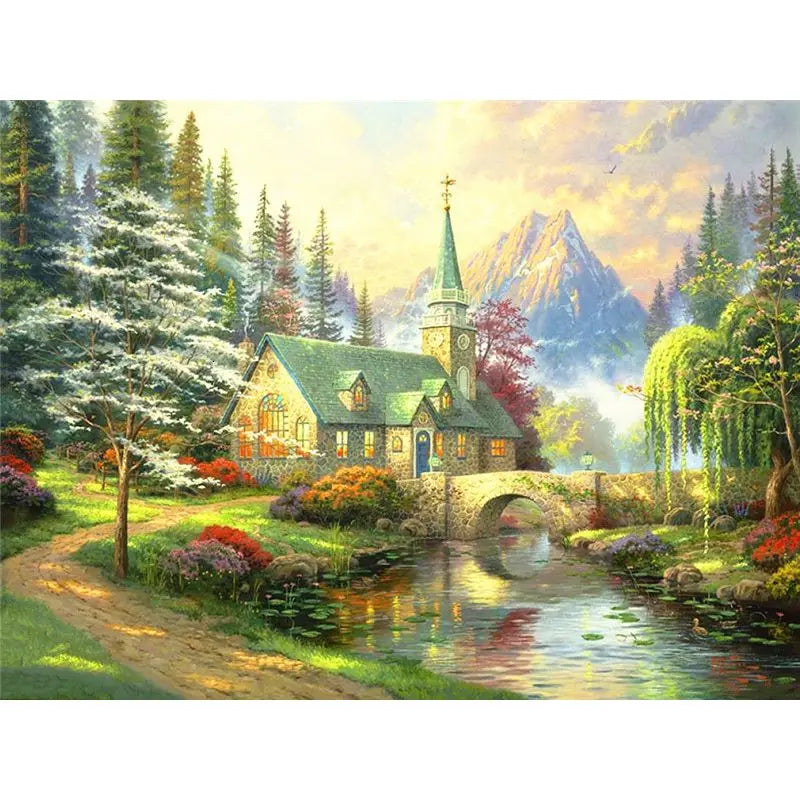Chenistory 994130 2021 New Product Diy Paint by Number Kits Oil Canvas Painting Painting_by_number