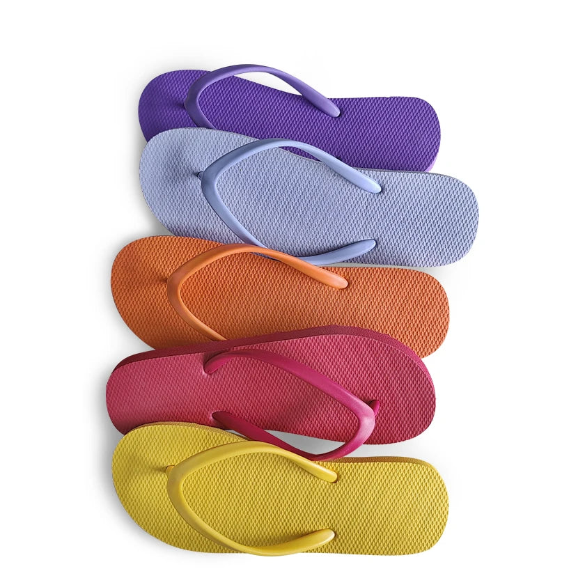 High Quality PVC Slider Pool Slippers for Women Anti-Slip Beach Flip Flops Print Logo Wholesale for Home Outdoor Winter Summer