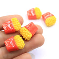 16*20mm French Fries 3D Resin Modeling for Key Chain Jewelry Pendant Accessory MegaBDM