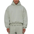 360 Gsm 100% Cotton Solid Winter Blank Plain Luxury Cropped Hoodie Men Custom Oversize Streetwear Heavyweight Hoodies