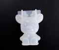 Mirror plum blossom Christmas Sika  deer epoxy Desktop decorate Resin Crystal Glue Silicone Mold Aromatherapy for 3D Mould