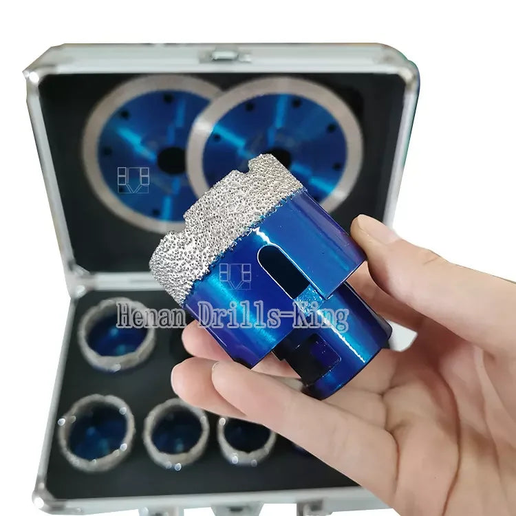 Vacuum Brazed Hole Saw Tile Ceramic Granite Porcelain Glass Diamond Core Drill Bit Vacuum Brazed Drill Bits Diamond Crown 68mm