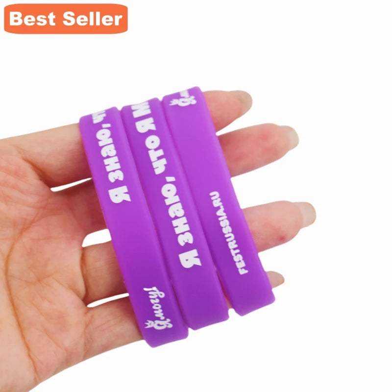 China Factory Certified Top 1 Hot Selling Factory Wholesale Silicone Wristbands for Scenic Spot
