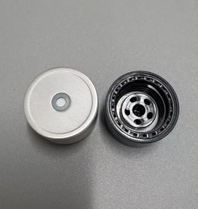 24mm 24/410 Twist Aluminum Screw Lid for Plastic Oil Bottle with Hole on Top