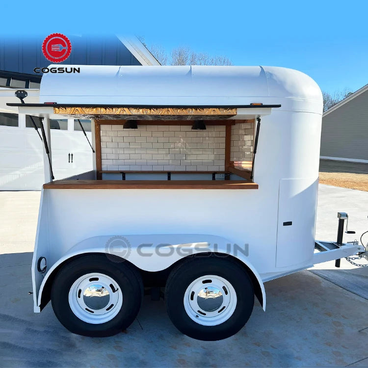 OEM Customize Style Vending Cookies Doughnut Coffee Truck Food Trucks Mobile Food Trailer Ice Cream Car