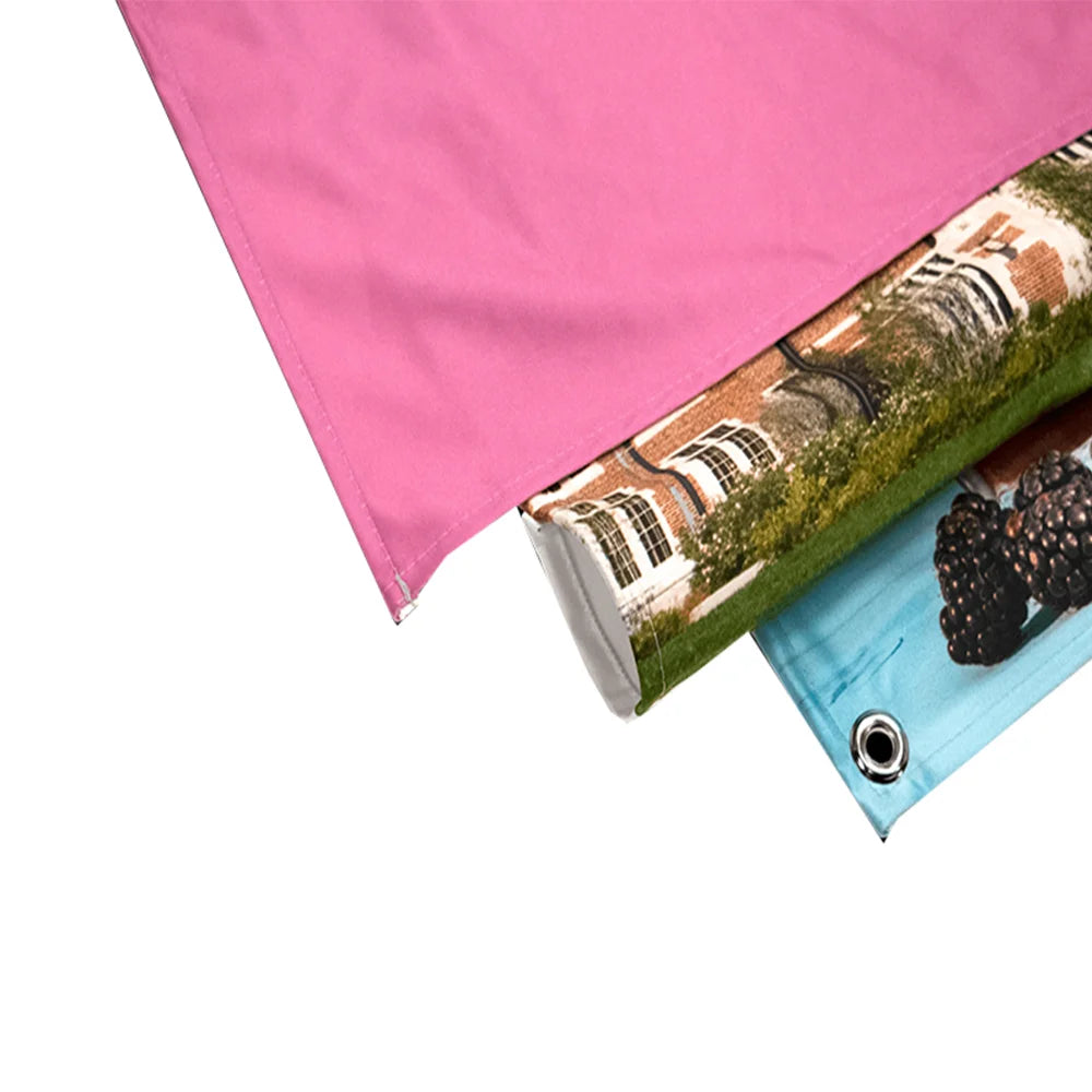 Custom Designed Polyester Mesh Banner Fabric for Event Advertising Personalized Stadium Banner Any Promotional Flags Banners