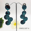 Indian Patina Jhumka Jewelry Earrings