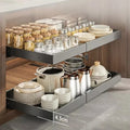 Retractable Pull-Out Storage Drawers for Kitchen Cabinets and Wardrobe Multi-functional Space-saving Organizer