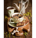 LS Coffee 5D DIY Diamond Painting Tea Inspired Full Drill Embroidery Cross Stitch for Bar Decoration Printed