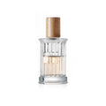 Round Shape Stripe Design 30ml Empty Glass Perfume Bottle with Spray Top