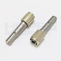 Electric Hammer SDS Plus Shank to 1/4 6.35mm Hex Socket Converter Adapter Quick-release Screwdriver Drill Bits Holder