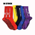 Premium Quality Soccer Socks in Stock Athletic Crew Football Socks Men Grip Sports Socks