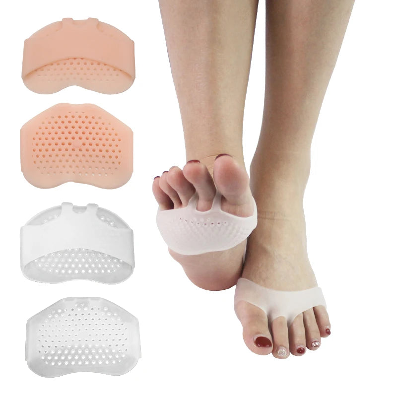 Honeycomb Forefoot Pad Forefoot Pads for Women Toe Separator Silicone Insoles Forefoot Pads Pain