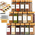 Bulk Wholesale Kitchen Eco-Friendly Glass Spice Jars with Screw Cap and Aluminum Cap in 4oz 6oz 8oz for Sugar and Food Seasoning
