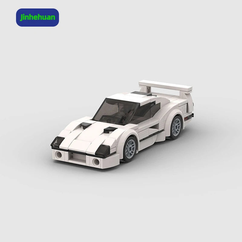 Today Hot Sell Product Brick Toys Educational White Blocks Set Super Car for Girl Gift Building Block Sets Car