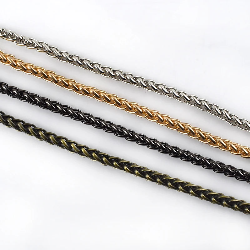 Deepeel BF375 7mm Handbag Belts Women Purse Accessories Hook Strap for Handbag Hardware Decoration Bag Chain