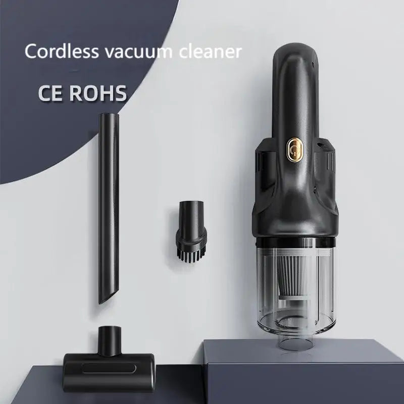 Wireless Charging Vacuum Cleaner Portable Handheld Household Car Use Strong Suction High Power Vacuum Cleaner