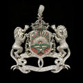 Custom Lion & Crown Design Personalized Fashion Hip Hop Iced Jewelry 925 Sterling Silver Moissanite Diamonds Coat Arms Pendant