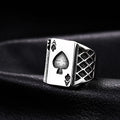 SS8-265R Steel Soldier Men and Women Ring Fashion Stainless Steel Jewelry Gift