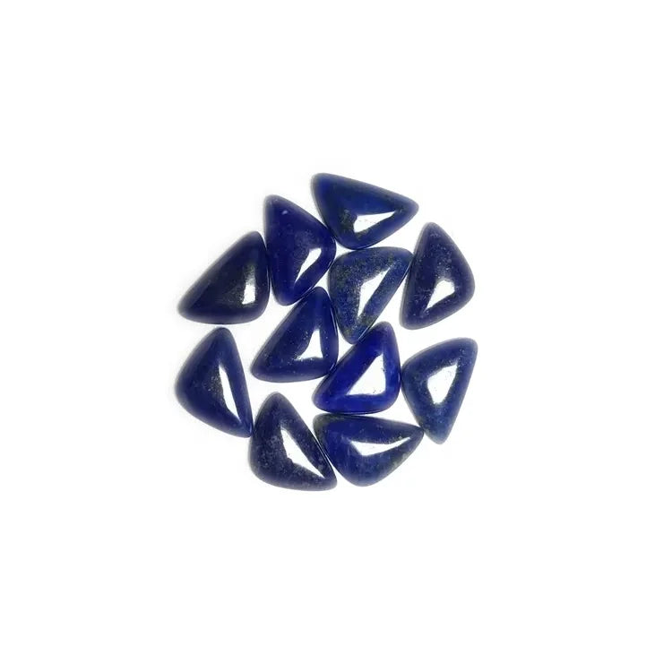 Mind Blowing Top Grade Quality 100% Natural Lapis Lazuli Triangle Shape Cabochon Loose Gemstone For Making Jewelry