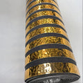 2900*600mm Self Adhesive Wpc Wall Panel Sticker Metal Grille Sticker for Indoor Wall Decor