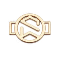 Newest Design Custom Garment Metal Brand logo Metal Clothing Labels Decorative Bag Metal Tags for Handbag