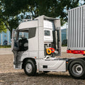 Custom Ocean Container Transport Truck Heavy Container Truck Accessories 1: 24 Simulation Alloy Car Model