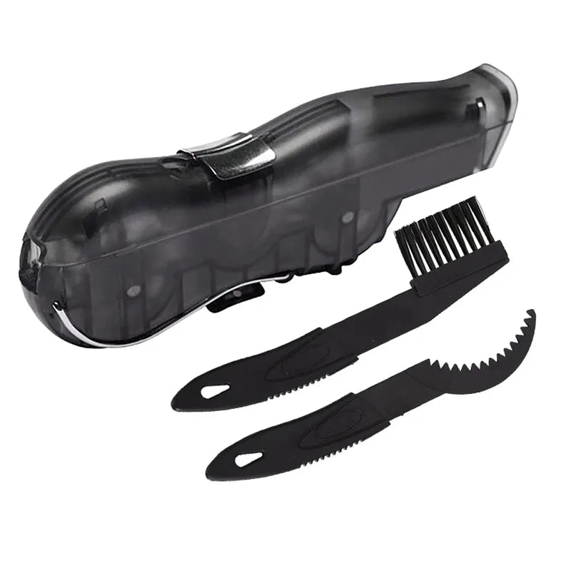 Portable Outdoor Bicycle Cleaning Kit Durable Brushes and Scrubber for Bike Chain Wash for Mountain Cycling