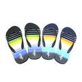 Wholesale Fashion Print  Men's  Slides slippers PE Light-weight Sole Flip Flops slippers Customize Flip Flops