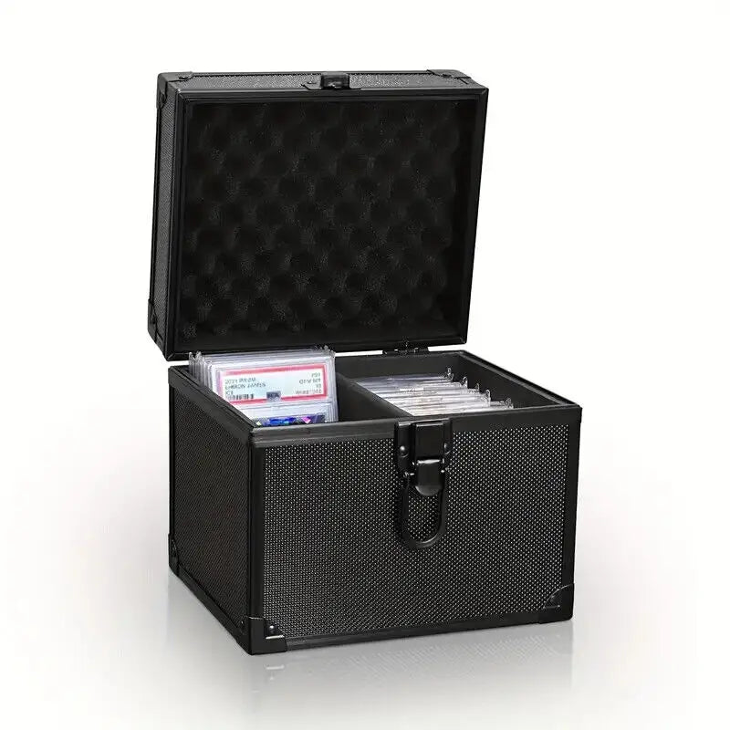 Graded Card Storage Case Box Weatherproof for 40+ Sports Trading Cards BGS
