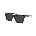 Acetate Unisex Luxury Small Rectangle Transparent Candy Sunglasses with Photochromic Lenses