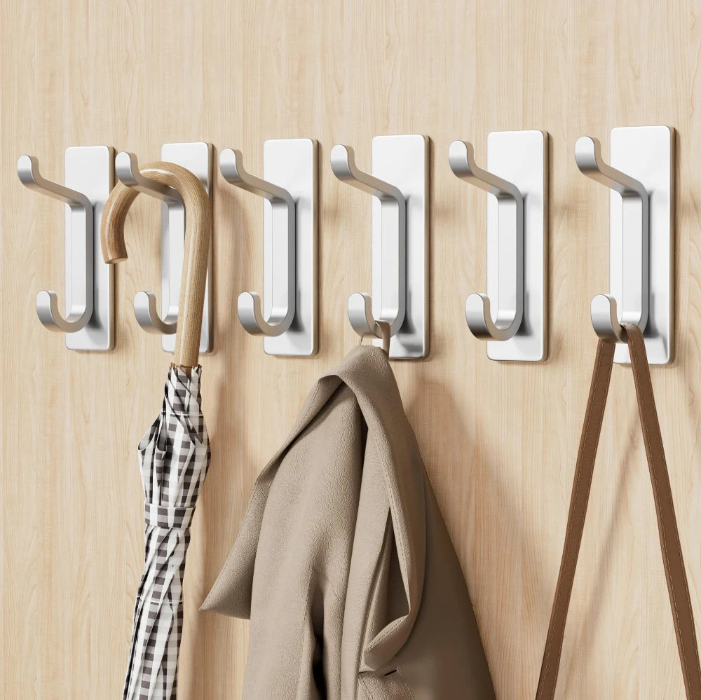 Hot Selling SUS304 Wall Mounted Self Adhesive Cloth Hook Morden Robe Bathroom Toilet Towel Hook