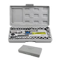Daily Using Grey Hand Toolkit 40pcs 1/4" 3/8" Ratchet Wrench Socket Set Box for Motorcycle Car Repairing