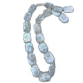 13x18mm Big Rectangle Baroque White Freshwater Loose Pearls Nature Pearl Factory Wholesale Price Strand-natural Color