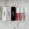 Popular Hydrating Vegan Shiny Mint Raspberry Flavor Tinted Lip Oil Private Label
