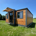 Luxury Prefab Tiny Villa 20ft 40ft Prefabricated Modular Mobile Living House 2 3 Bedroom Folding Expandable Container House